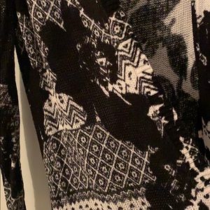 Chico’s long open cardigan